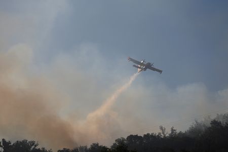 Wildfire Forces 10,000 From Homes in Southwest France Near Spanish Border