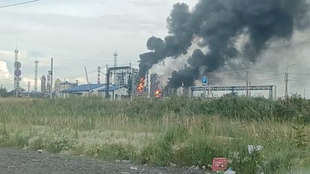 Ukraine Strikes Russia’s Biggest Oil Refinery, Halting All Operations