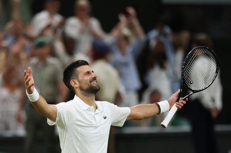 Djokovic Battles Into Wimbledon Semis, Sets Up Clash With Sinner
