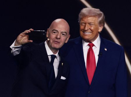 Rights Group to File IOC Complaint Against FIFA Chief Over Trump Support