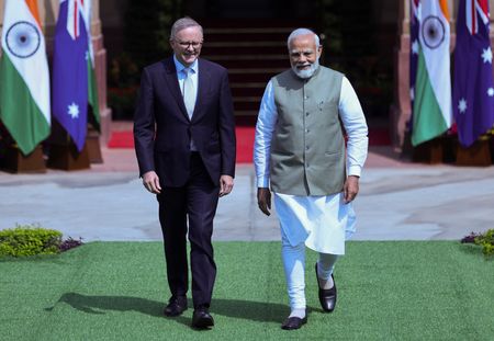 India’s Modi Meets Australia’s Albanese to Discuss Uranium, Defence Deals