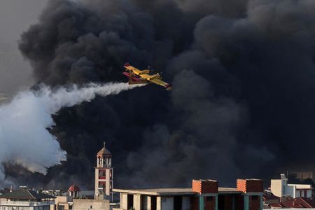 Fire Breaks Out at Business Near Athens, Greece; Several Injured