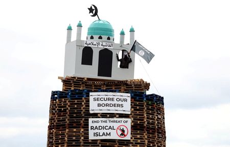 Mosque Replica Atop Northern Ireland Bonfire Sparks Arrests, Outrage