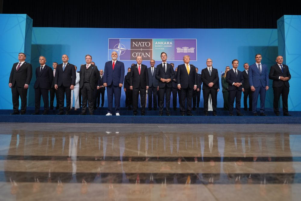 NATO Leaders Leave Turkey’s Summit Armed — Literally — With Engraved Revolvers