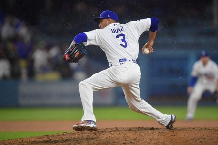 Dodgers Closer Edwin Diaz Begins Rehab After Elbow Procedure