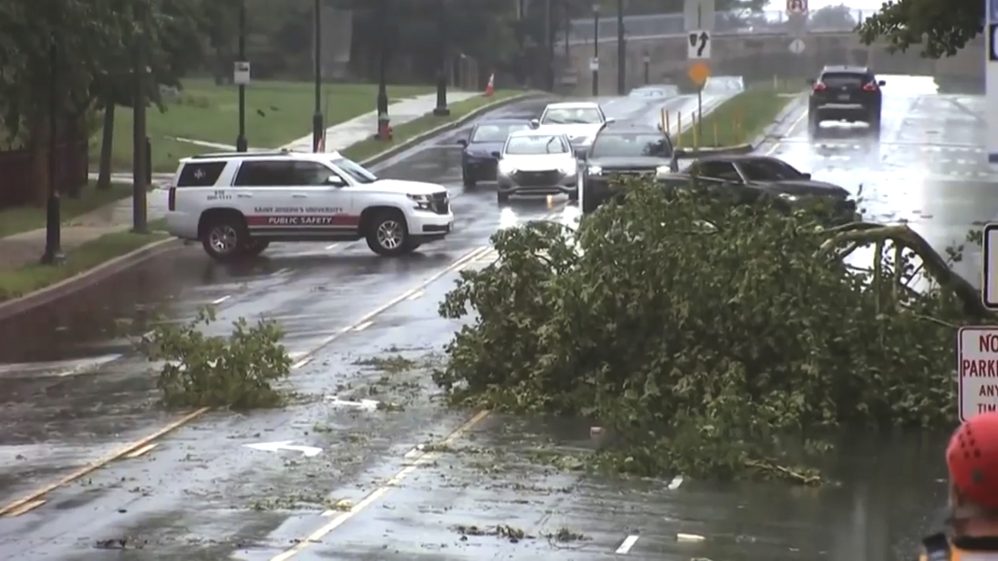 Philadelphia Digs Out After Microburst Storms Leave Trail of Destruction