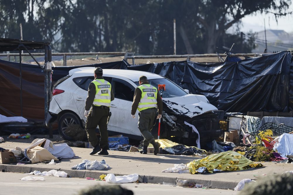 Chilean Navy Officer’s Car Plows Into Open-Air Market, Killing Several