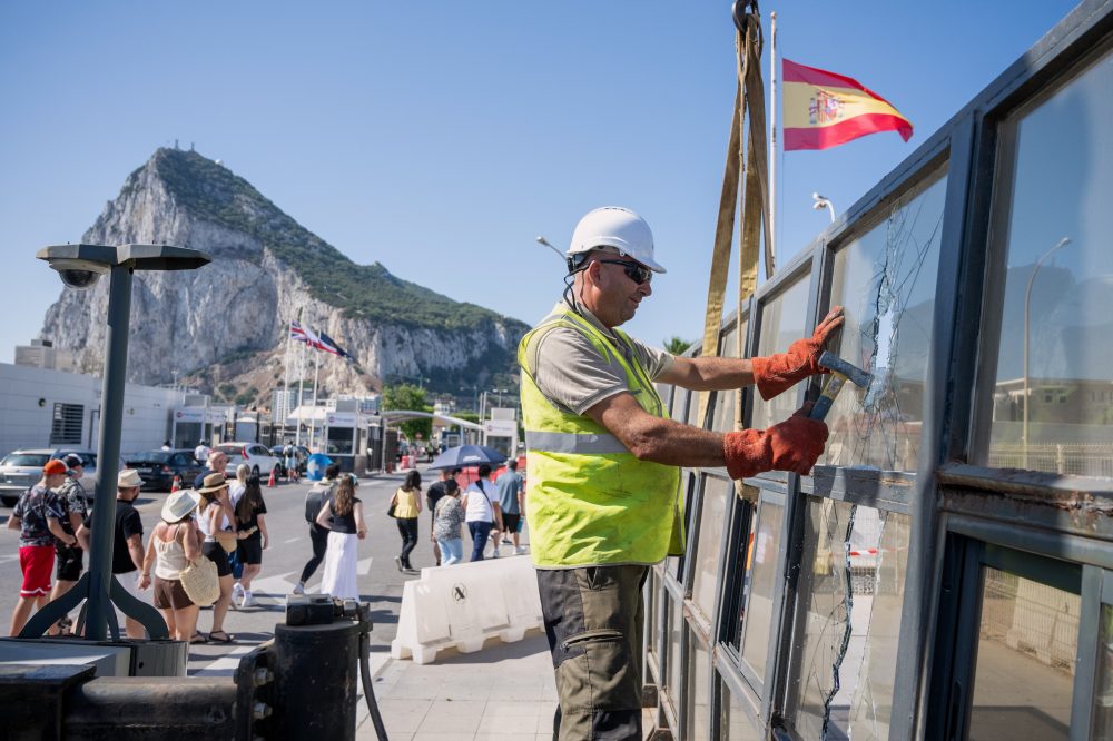 Gibraltar Tears Down Border Fence With Spain in Historic Post-Brexit Deal