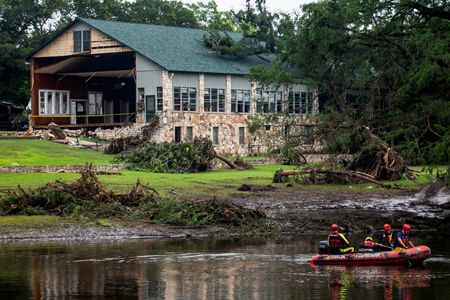 Texas Flash Floods Threaten Record Levels One Year After Camp Mystic Tragedy
