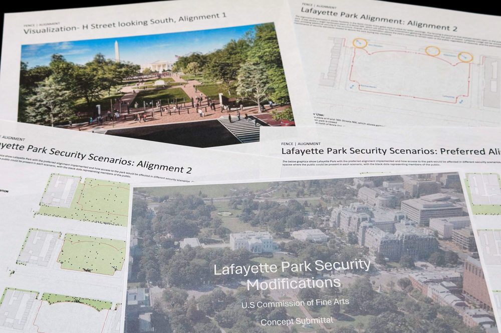 White House Security Upgrades: Fence Around Lafayette Park, New Underground Screening Center Planned