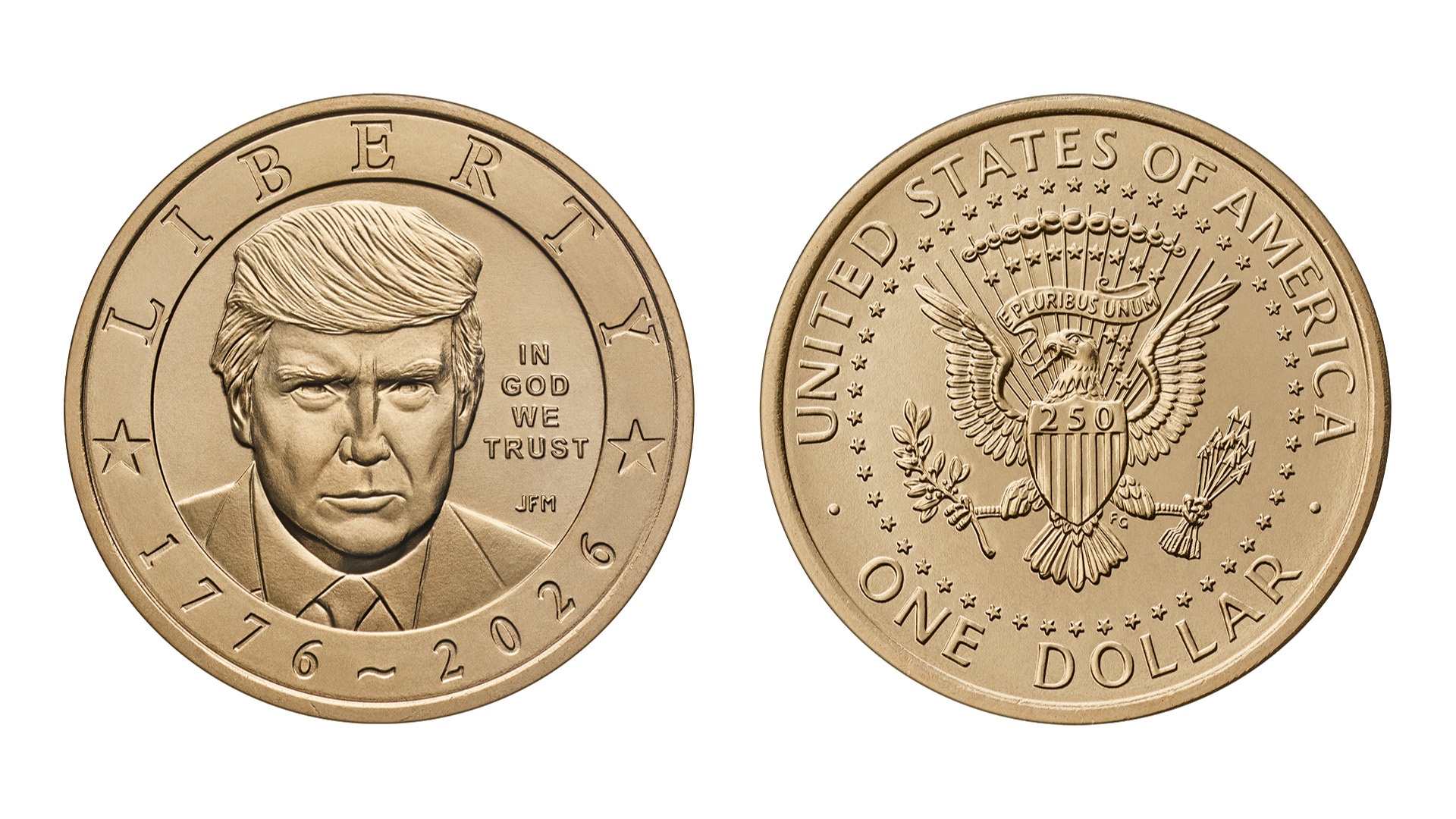 Experts Say New $1 Trump Coin May Violate Federal Law