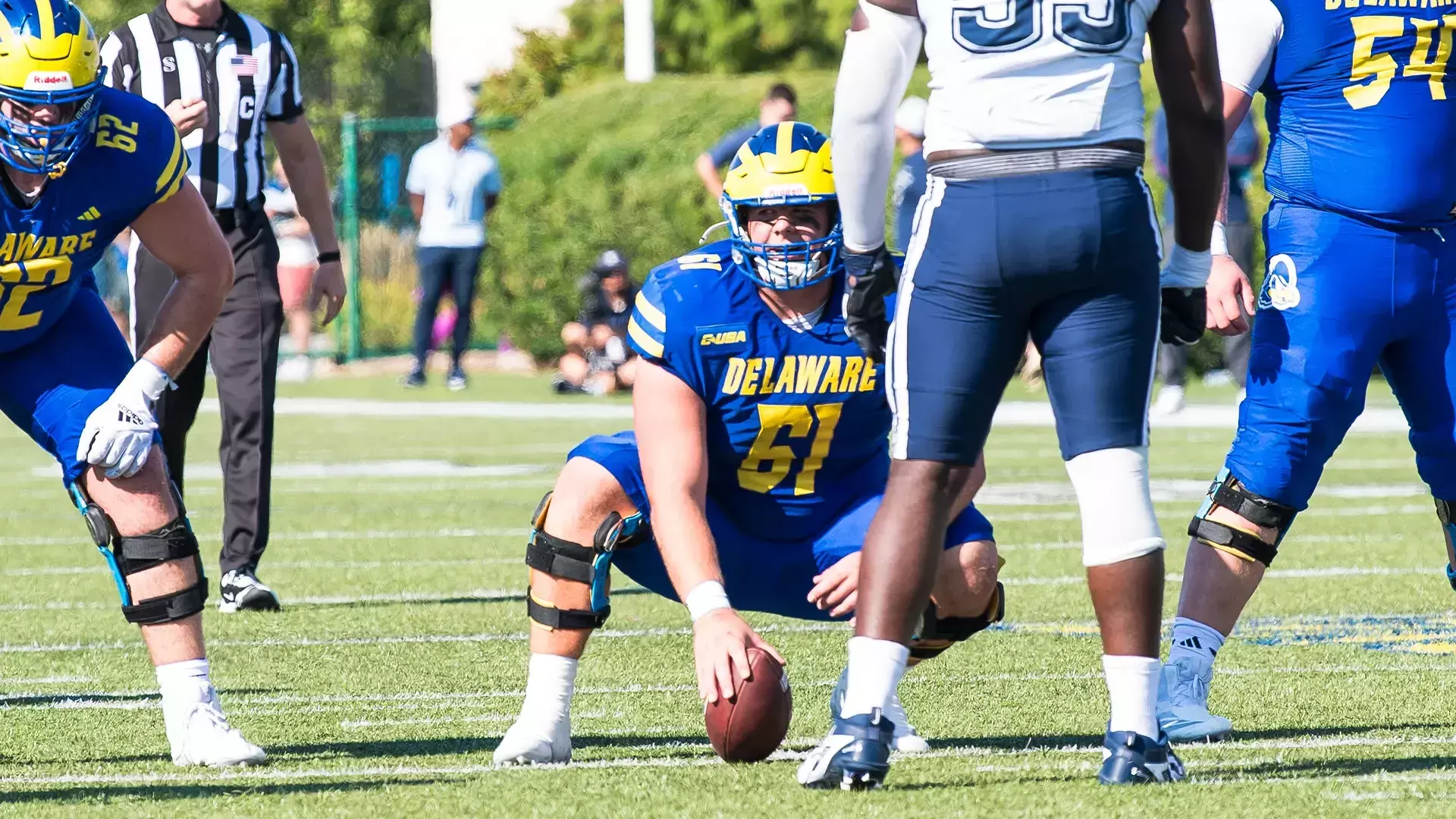 UD Football’s Steven Demboski Nominated for Allstate AFCA Good Works Team