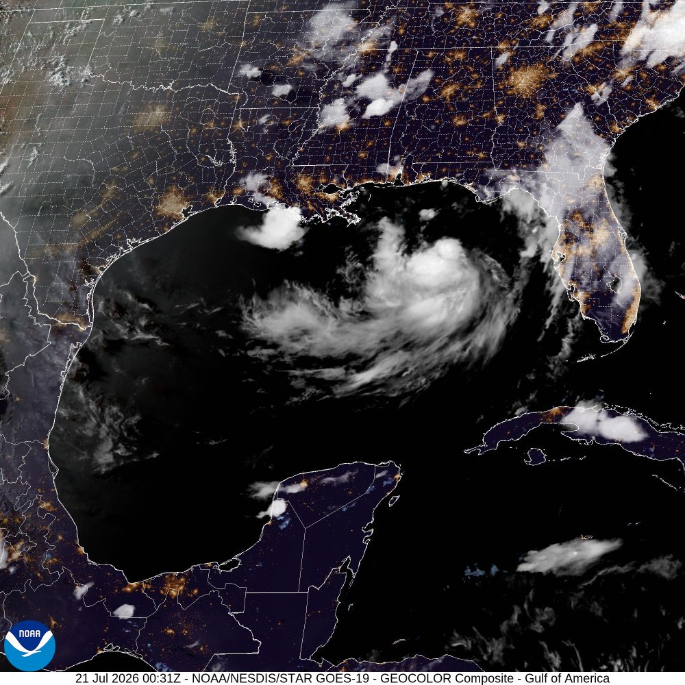 Tropical Storm Bertha Threatens Gulf Coast with Surge, Heavy Rain