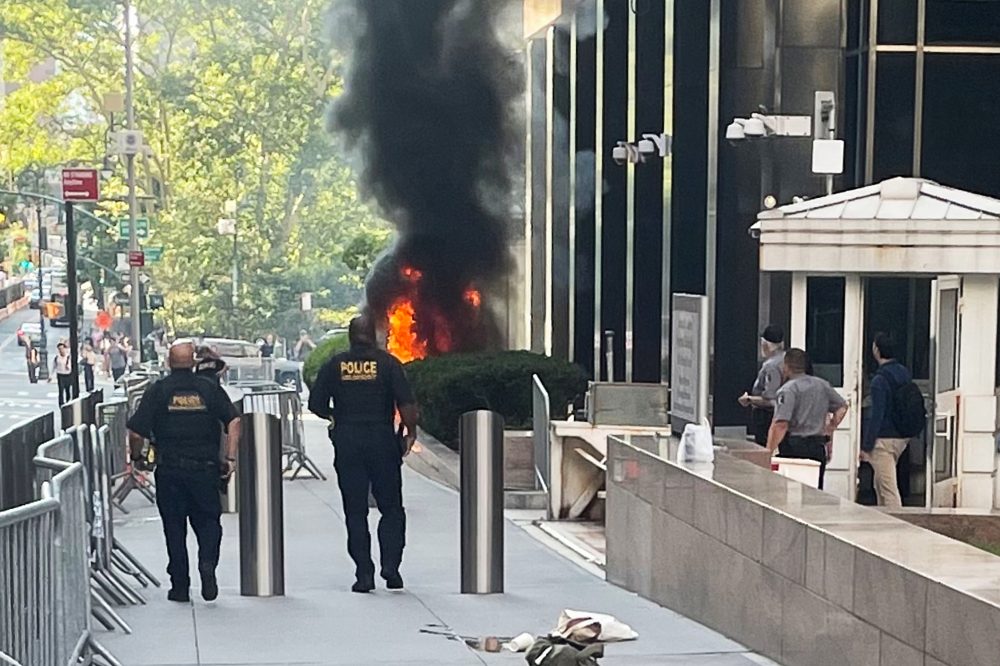 Ex-Soldier Charged with Arson After Fiery Attack on NYC Federal Building