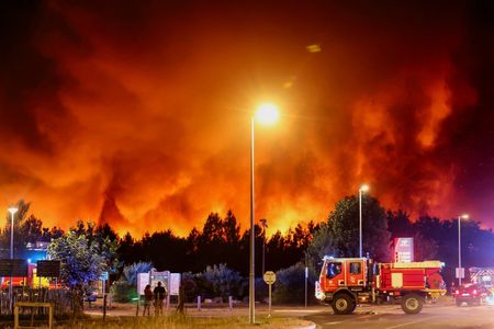 Wildfire Forces 10,000+ to Flee in Southwestern France Near Bordeaux