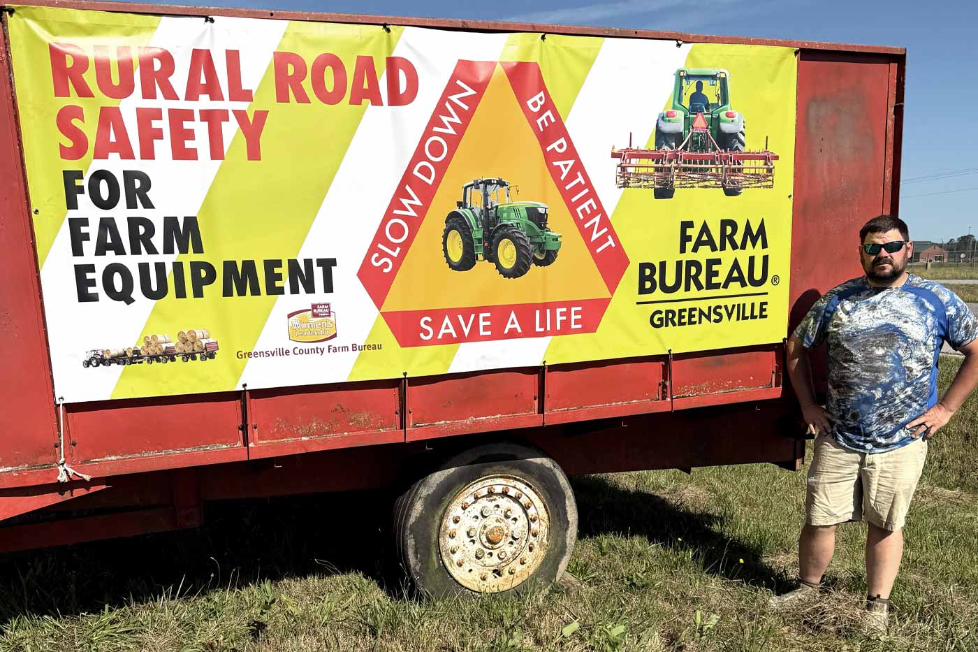 Virginia Farmers Launch Billboard Campaign to Protect Farm Equipment on Route 58