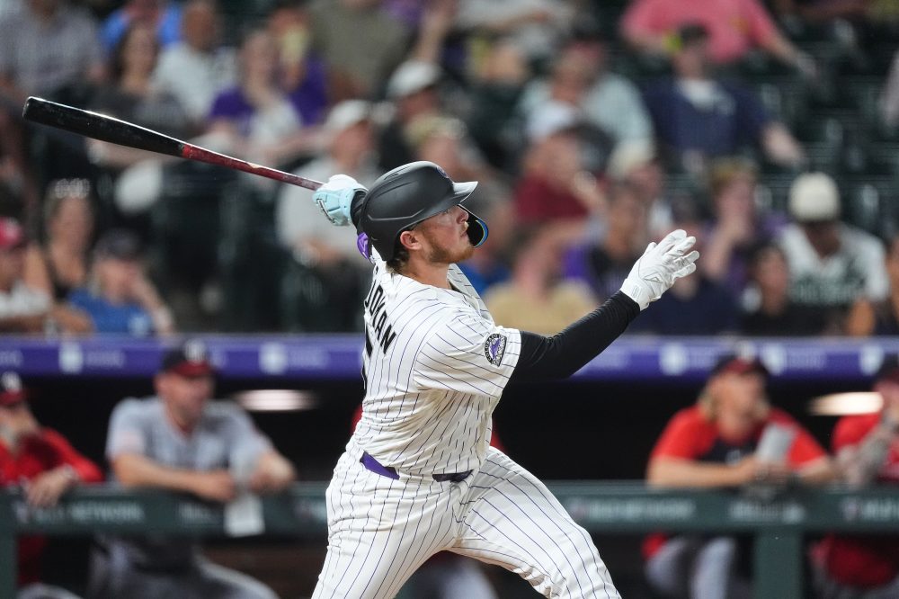 Rockies All-Star Catcher Goodman Blocks Out Trade Noise, Keeps Hitting Bombs