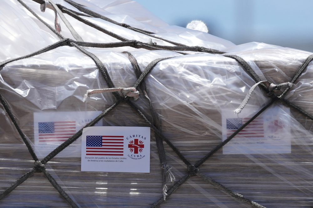 Caritas Begins Handing Out U.S. Aid Packages Near Cuban Capital