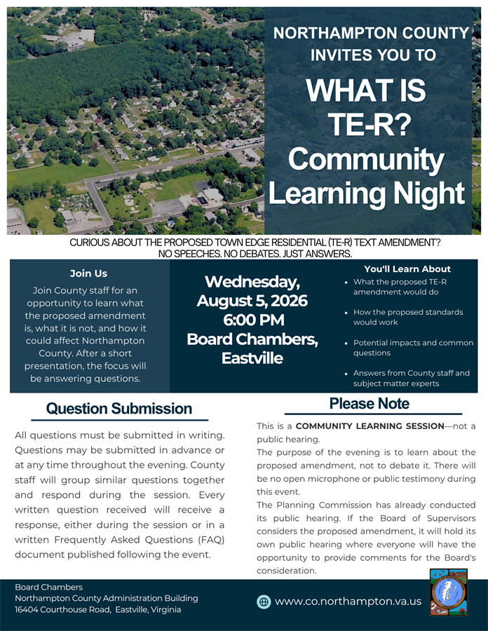 Community Learning Night: What is TE-R? Event Set for August 2026