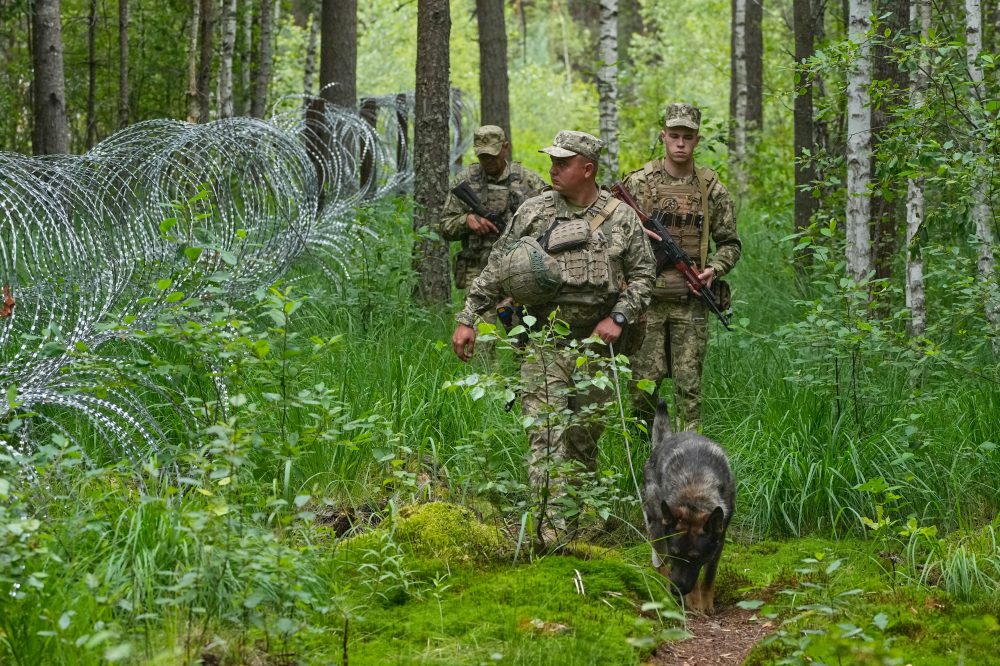 Ukraine Keeps Building Border Defenses Against Belarus Four Years Into War