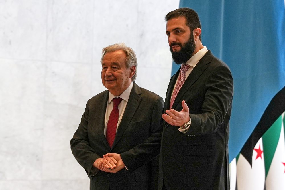 U.N. Chief Makes Historic Damascus Visit, Calls for Global Support of Syria