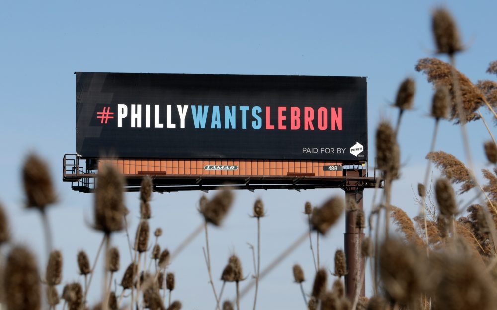 LeBron’s 76ers Move Validates 8-Year-Old Billboard Campaign Outside Cleveland